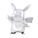 Pokémon 25th Celebration - Silver Pikachu Figurine 7,6cm - Jazwares product image